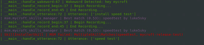 Mycroft Speedtest